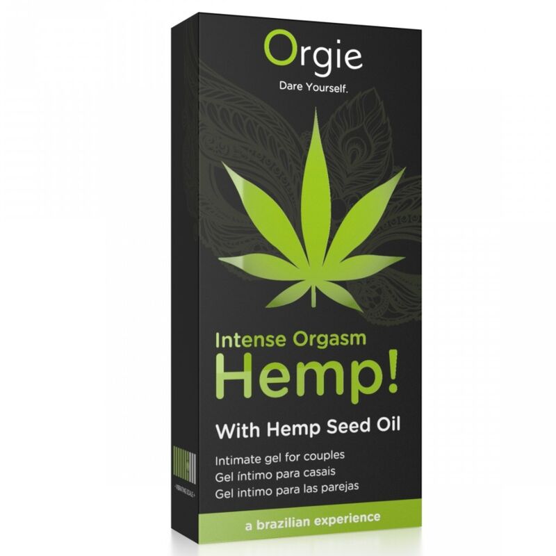 ORGIE - CÂNHAMO! ORGASMO INTENSO MÚLTIPLAS SENSAÇÕES GEL ÍNTIMO 15 ML