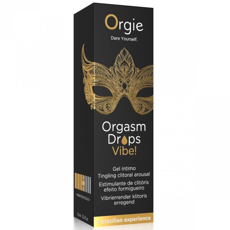 Orgie — Gotas Vibratórias para Orgasmo Estimulação Clitoriana 15 ml