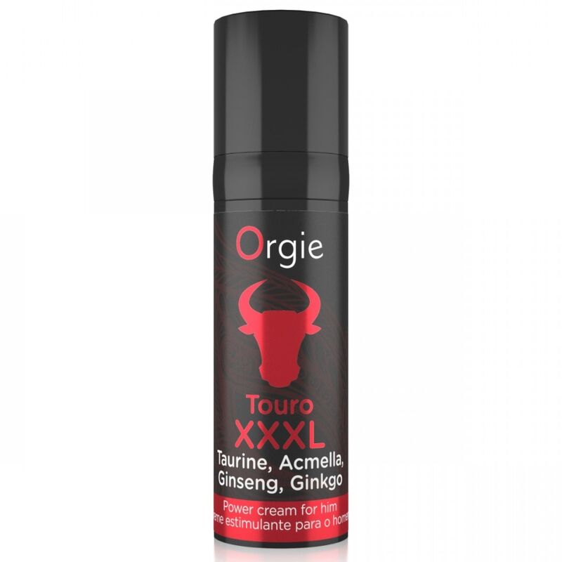 ORGIE - TOURO XXXL CREME AUMENTADOR E AMPLIADOR DE EREÇÃO 15 ML