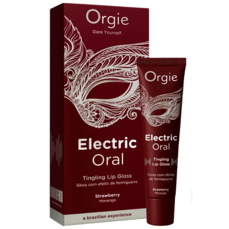 ORGIE - BRILHO LABIAL ORAL ELÉTRICO COM SENSAÇÃO DE FORMIGAMENTO 15ML