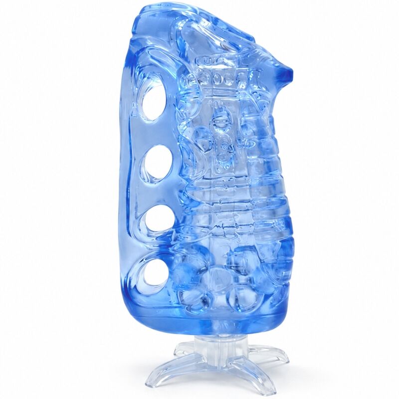 FLESHLIGHT – FLESHSKINS GRIP BLUE ICE MASTURBADOR MANUAL MASCULINO AZUL
