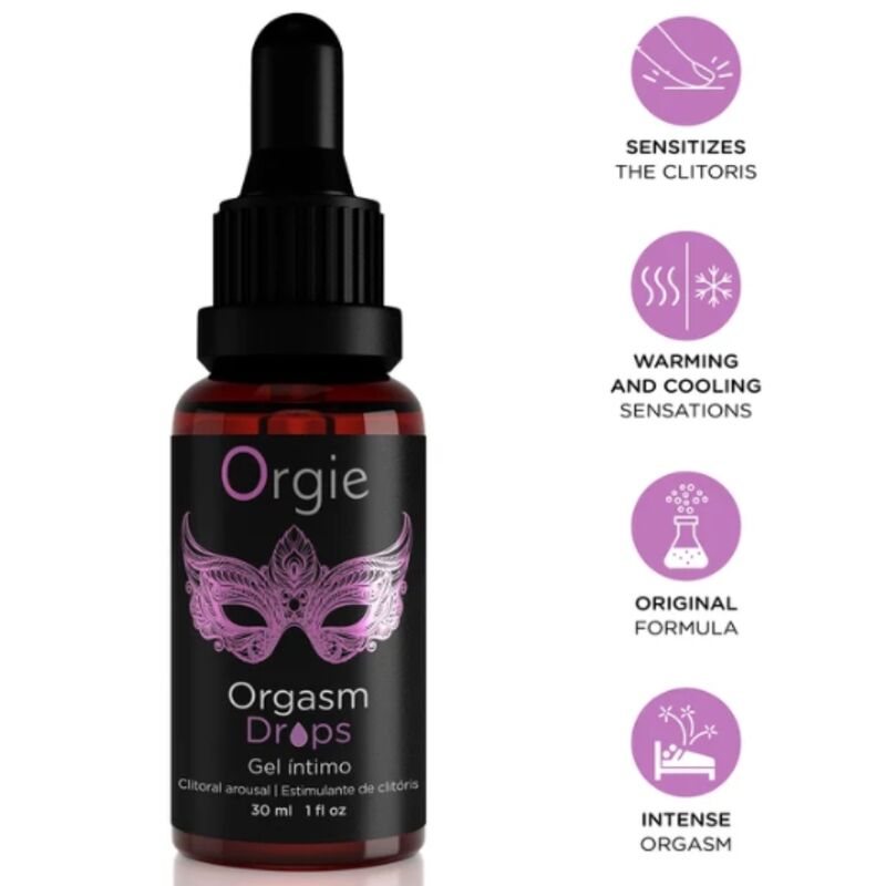 Orgie — Gotas de Orgasmo para Estimulação Clitoriana 30 ml