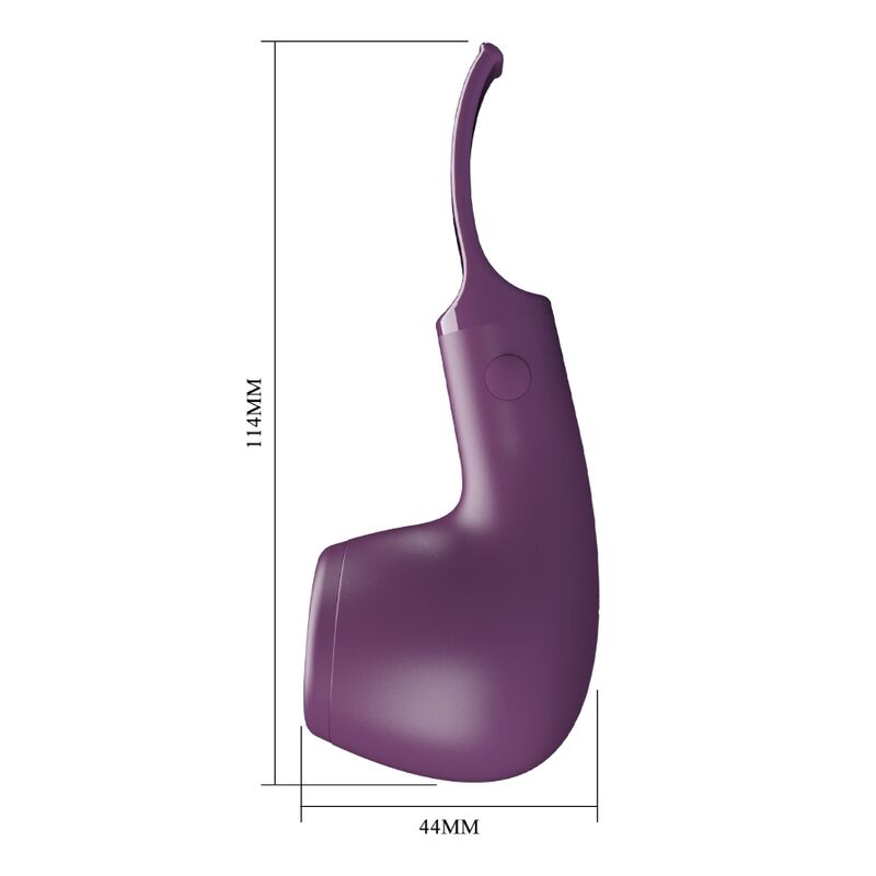 PRETTY LOVE - ESTIMULADOR DE TUBO COM 10 NÍVEIS DE PRESSÃO ROXO