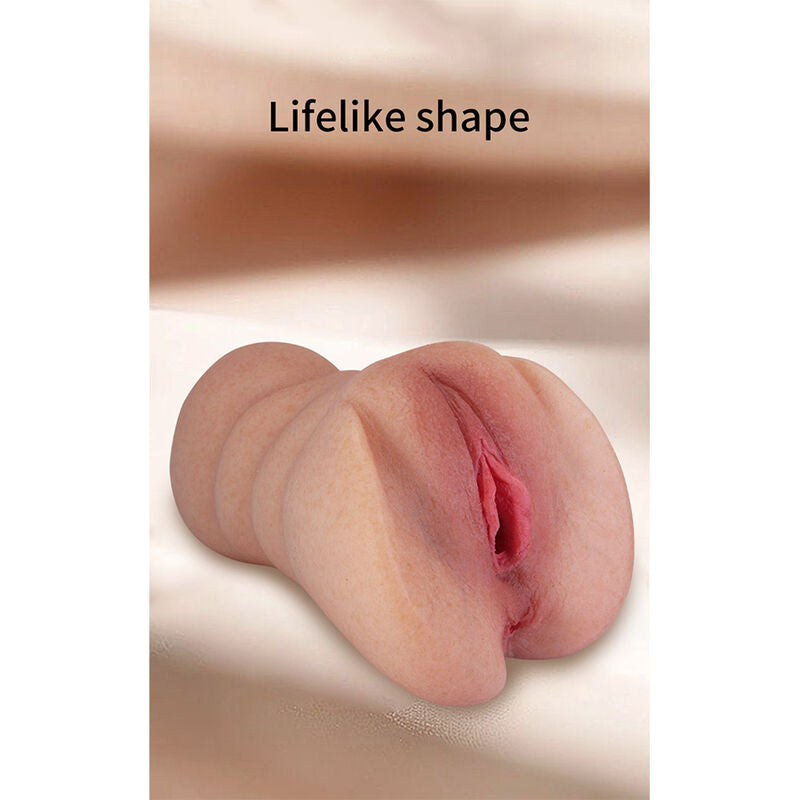 PRETTY LOVE - CRESSIDA COMPACTO MASTURBADOR DE VAGINA REALISTA EM SILICONE NATURAL