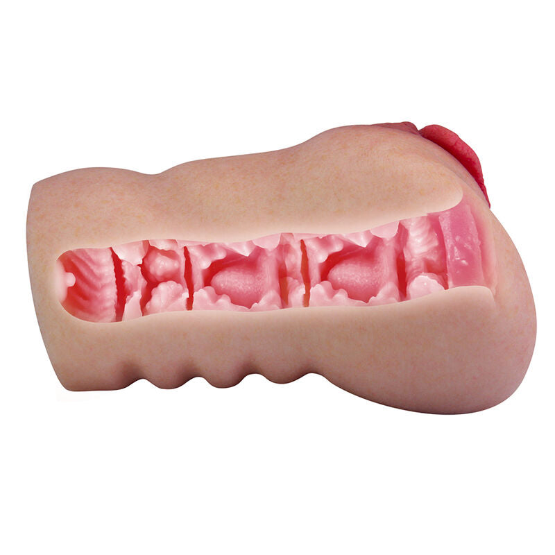 PRETTY LOVE - JESSAMINE MASTURBADOR VAGINAL DE SILICONE REALISTA, COMPACTO, NATURAL