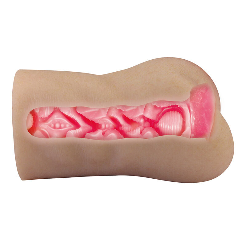 PRETTY LOVE - OTTILIE MASTURBADOR VAGINAL DE SILICONE REALISTA, COMPACTO, NATURAL