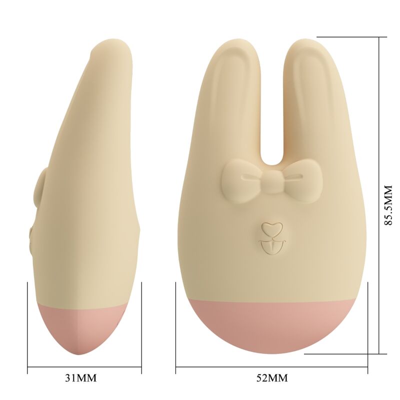 ROMANCE - BUNNY ESTIMULADOR EXTERNO COM 7 MODOS DE VIBRAÇÃO