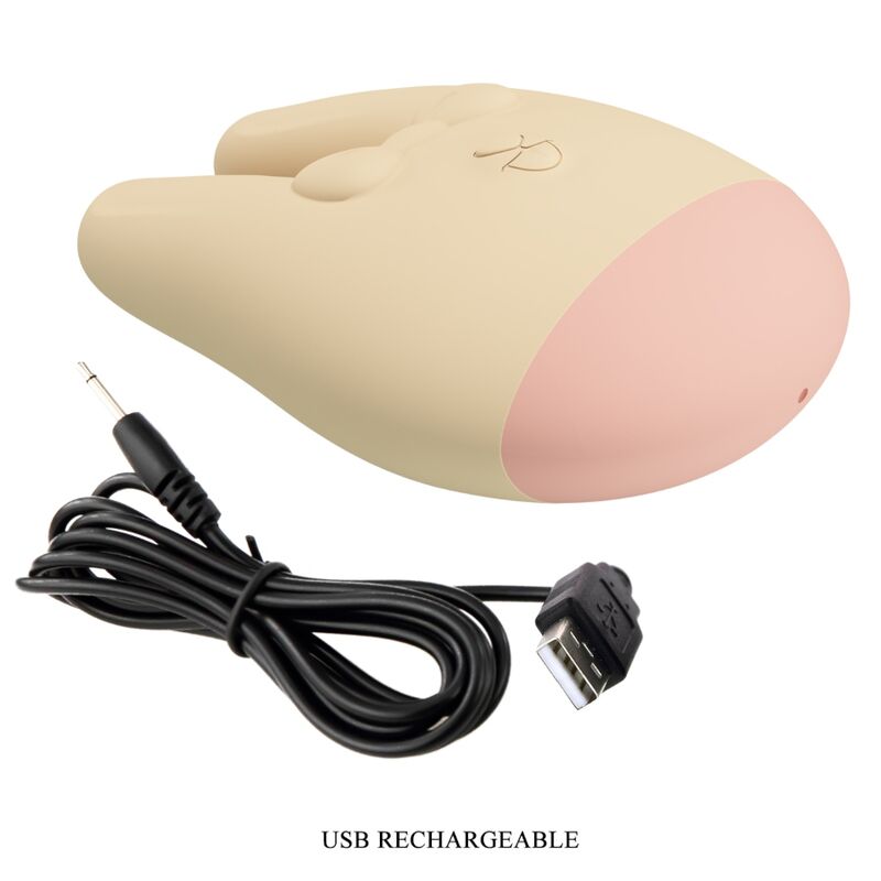 ROMANCE - BUNNY ESTIMULADOR EXTERNO COM 7 MODOS DE VIBRAÇÃO