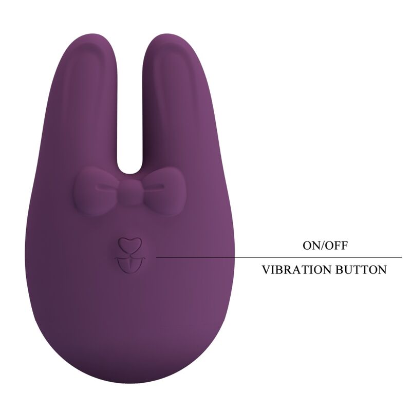 ROMANCE - BUNNY ESTIMULADOR EXTERNO COM 7 MODOS DE VIBRAÇÃO