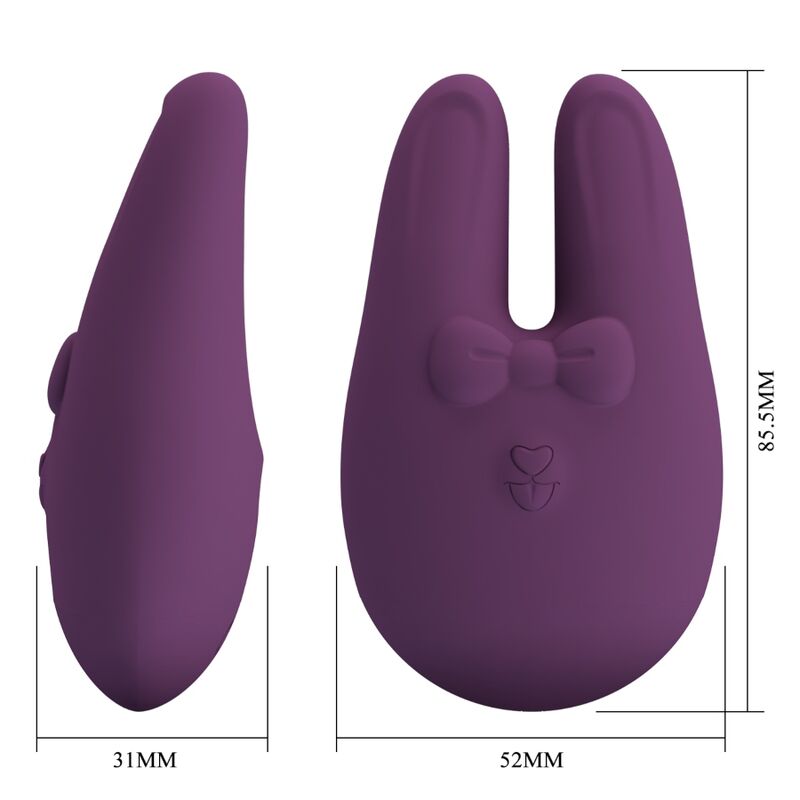 ROMANCE - BUNNY ESTIMULADOR EXTERNO COM 7 MODOS DE VIBRAÇÃO