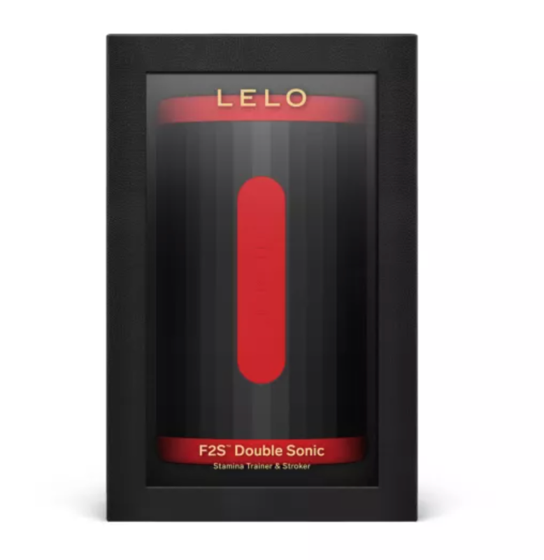 LELO - F2S DUPLO SÔNICO MASCULINO COM DUPLA ESTIMULAÇÃO SÔNICA VERMELHO