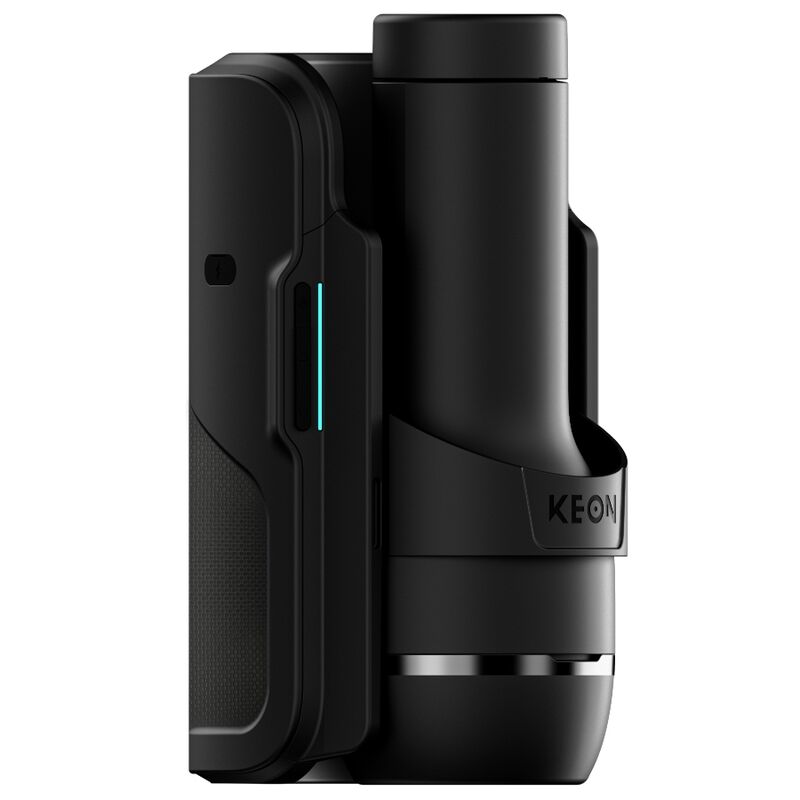 KIIROO - KEON 2 COMBO MASTURBADOR AUTOMÁTICO INTERATIVO COM SENSAÇÃO DE ESTIMULAÇÃO PRETO/AZUL