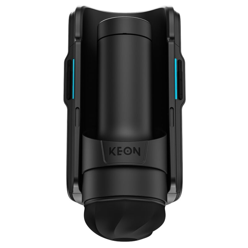 KIIROO - KEON 2 COMBO MASTURBADOR AUTOMÁTICO INTERATIVO COM SENSAÇÃO DE ESTIMULAÇÃO PRETO/AZUL