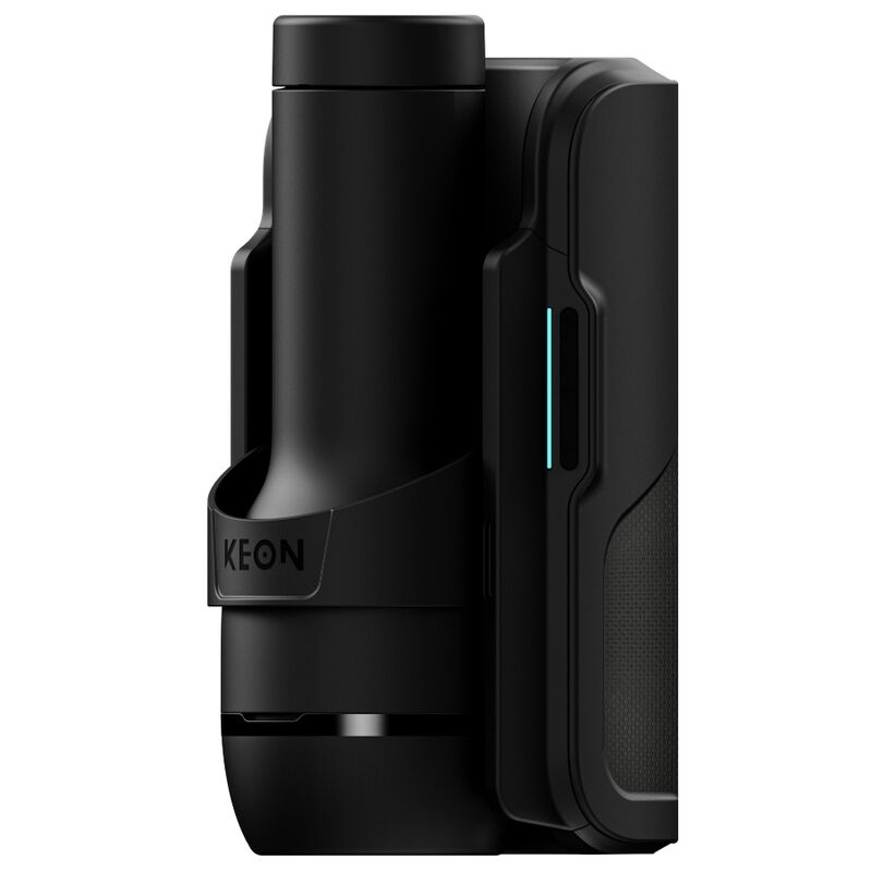 KIIROO - KEON 2 COMBO MASTURBADOR AUTOMÁTICO INTERATIVO COM SENSAÇÃO DE ESTIMULAÇÃO PRETO/AZUL