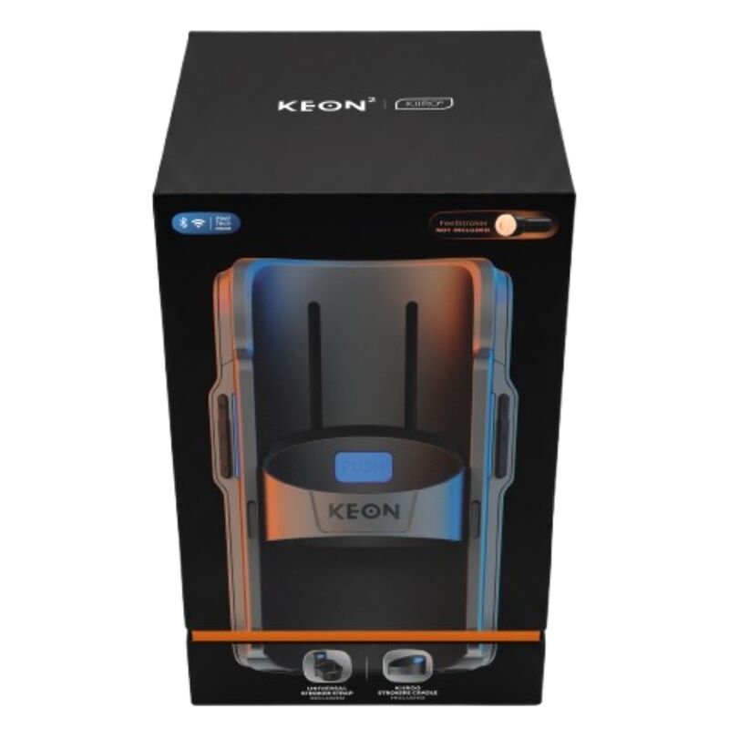 KIIROO - KEON 2 INTERACTIVE AUTOMATIC STROKER BLACK