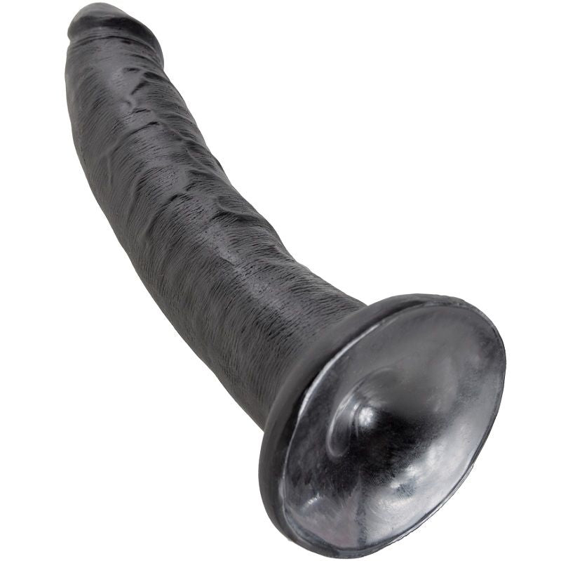 KING COCK - DILDO PRETO 17.8 CM