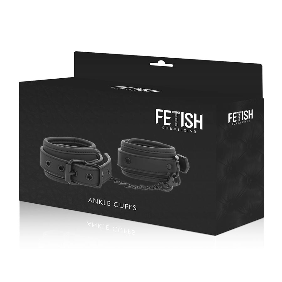Fetish Submissive — Algemas de Bondage em Couro Vegano