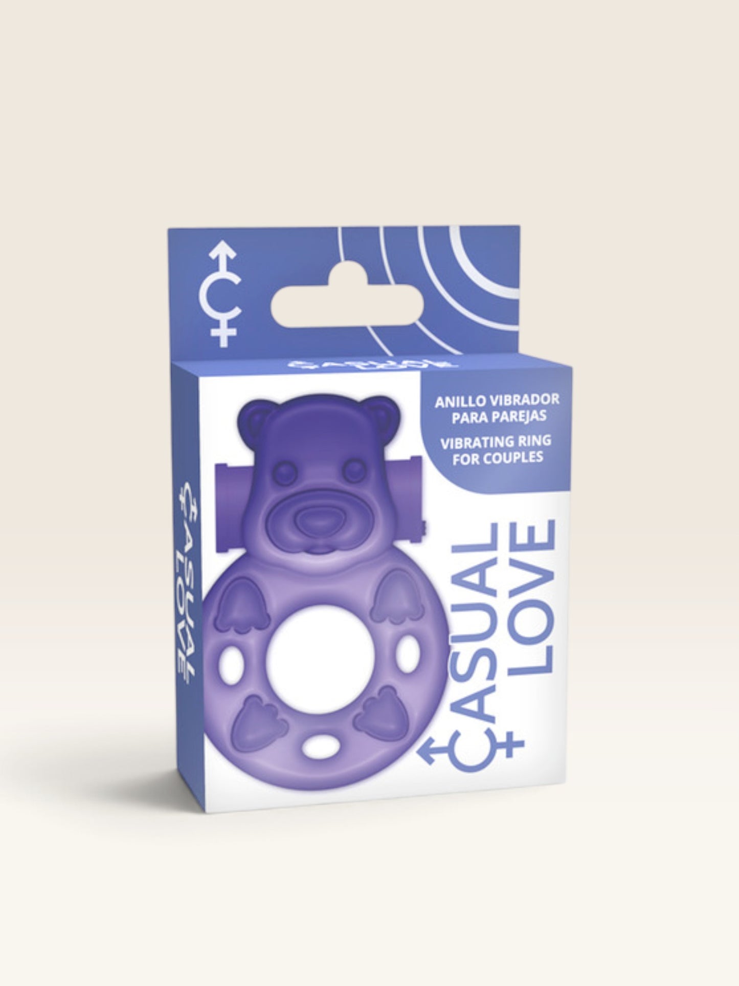 CASUAL LOVE - 26 LILAC BUNNY VIBRATOR ANEL