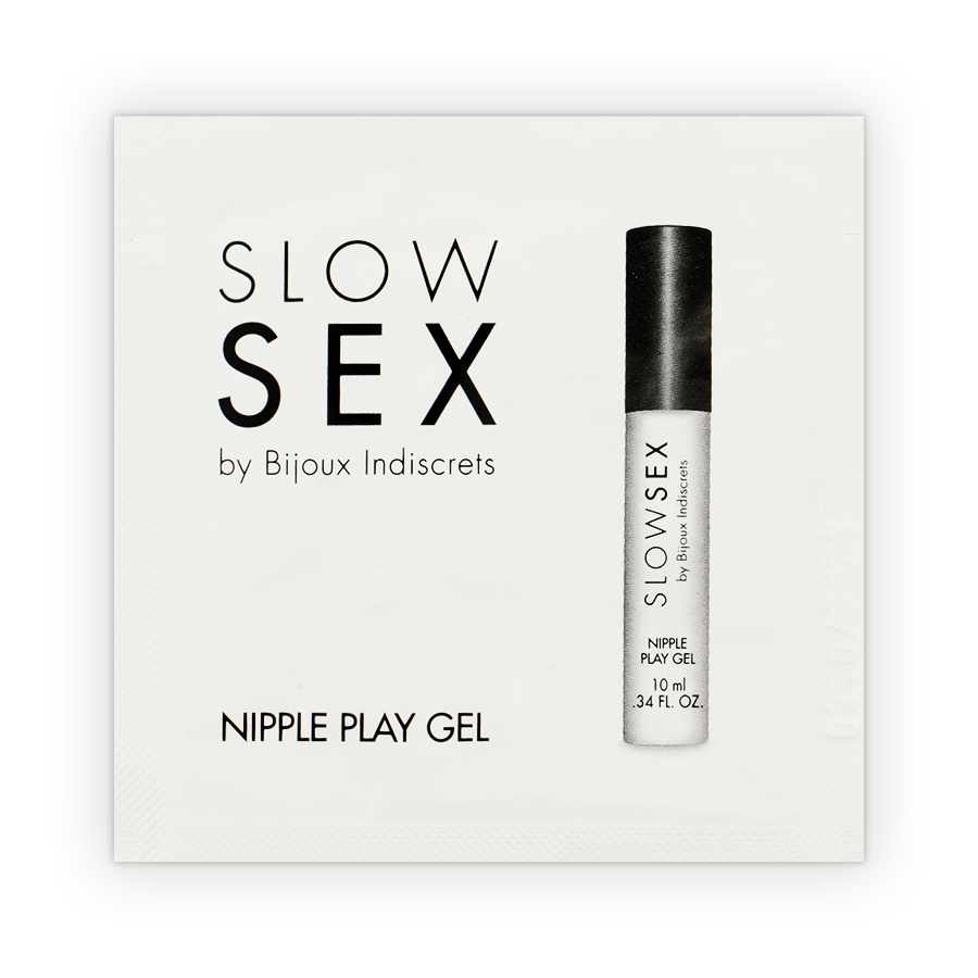 BIJOUX - SLOW SEX NIPPLE GEL ESTIMULANTE NIPPLE PLAY GEL DE DOSE ÚNICA 6 ML