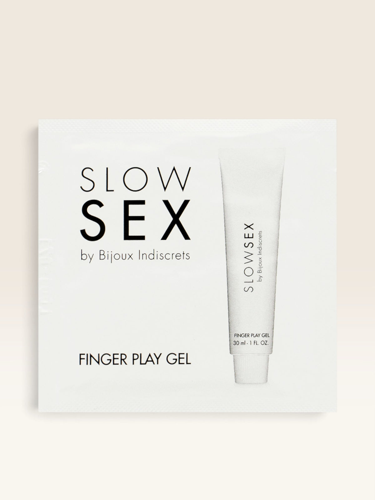 BIJOUX - SLOW SEX GEL DE MASSAGEM COM FINGER PLAY DOSE ÚNICA