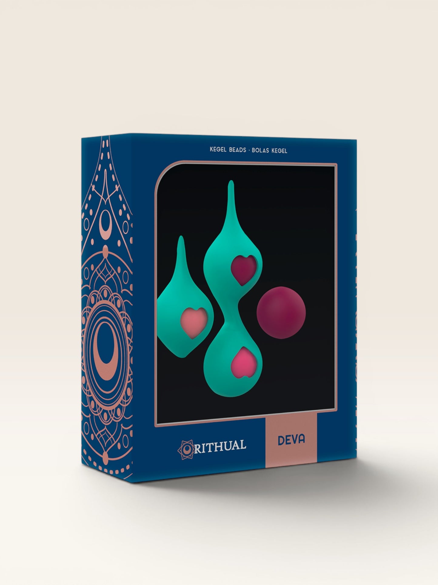 RITHUAL - CONJUNTO DE TREINAMENTO PÉLVICO DEVA AQUA GREEN