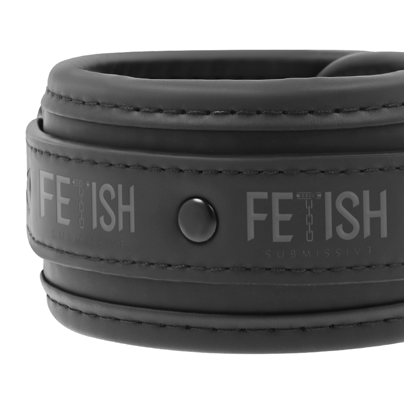 Fetish Submissive — Algemas de Bondage em Couro Vegano
