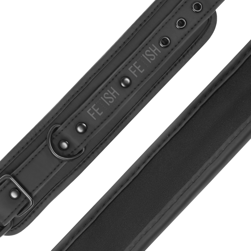 Fetish Submissive — Algemas de Bondage em Couro Vegano