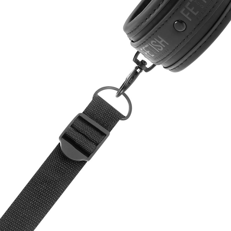 Fetish Submissive — Conjunto de Algemas e Alças para Cama, com Forro em Neoprene