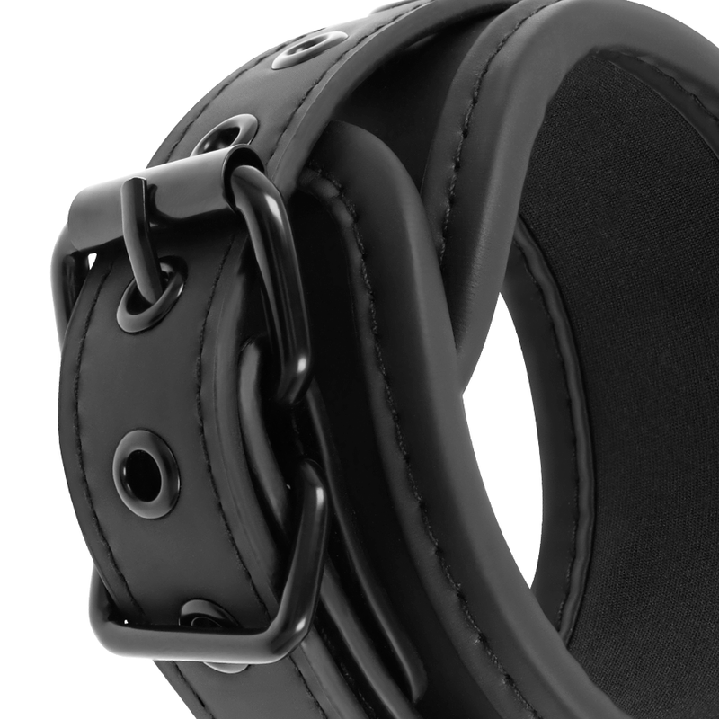 Fetish Submissive — Conjunto de Algemas e Alças para Cama, com Forro em Neoprene