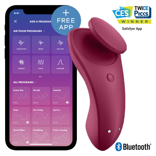 Satisfyer — Sexy Secret, Vibrador de Cueca com App