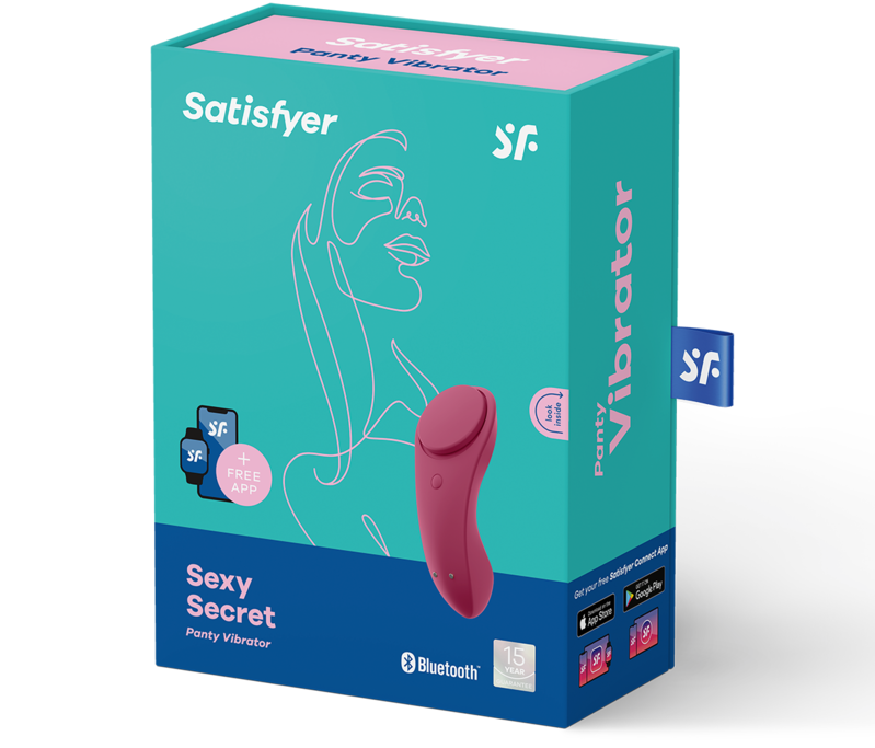 Satisfyer — Sexy Secret, Vibrador de Cueca com App