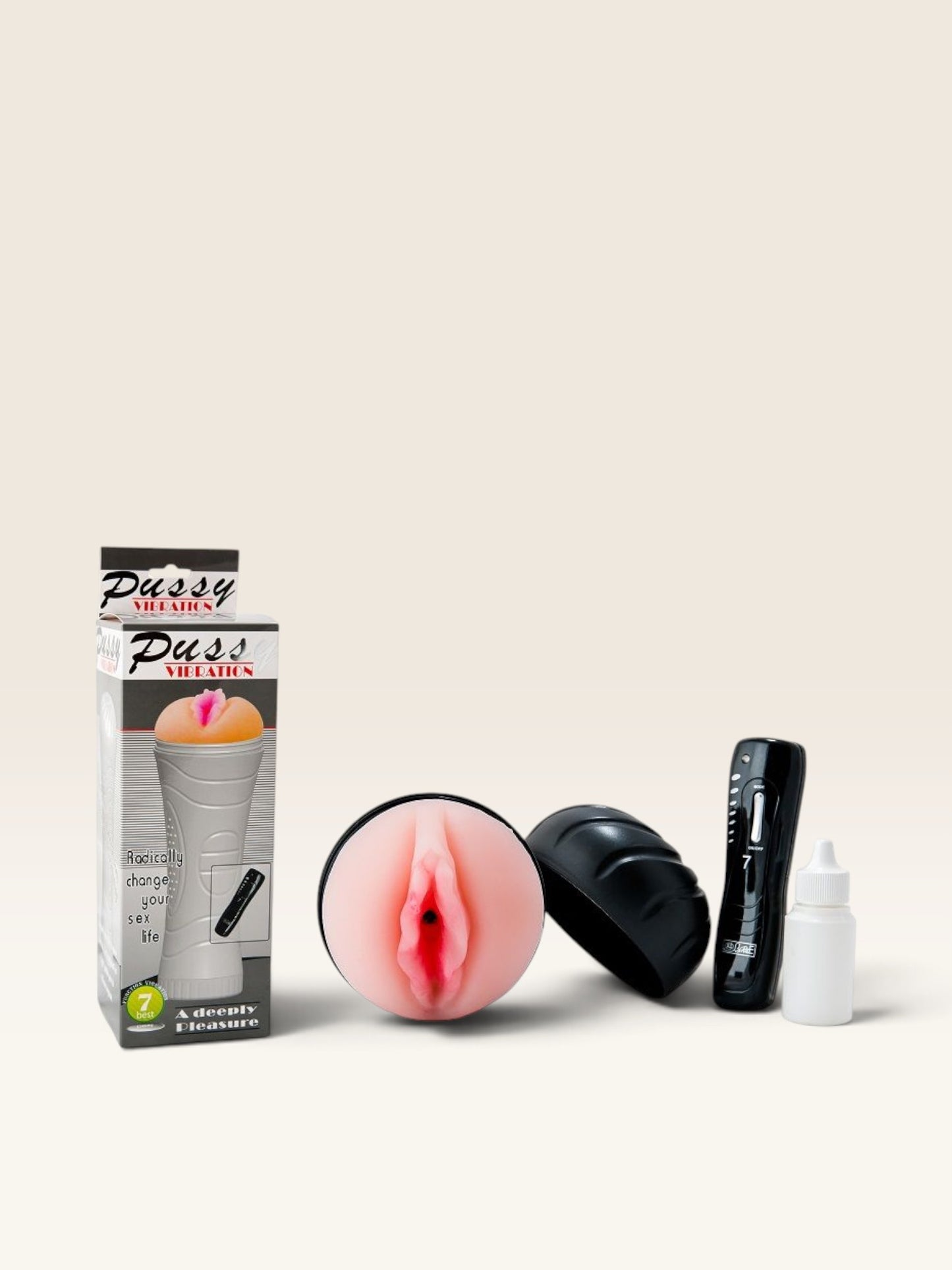 BAILE - VIBRADOR PUSSY VAGINA 7 RITMOS CIBERSKYN