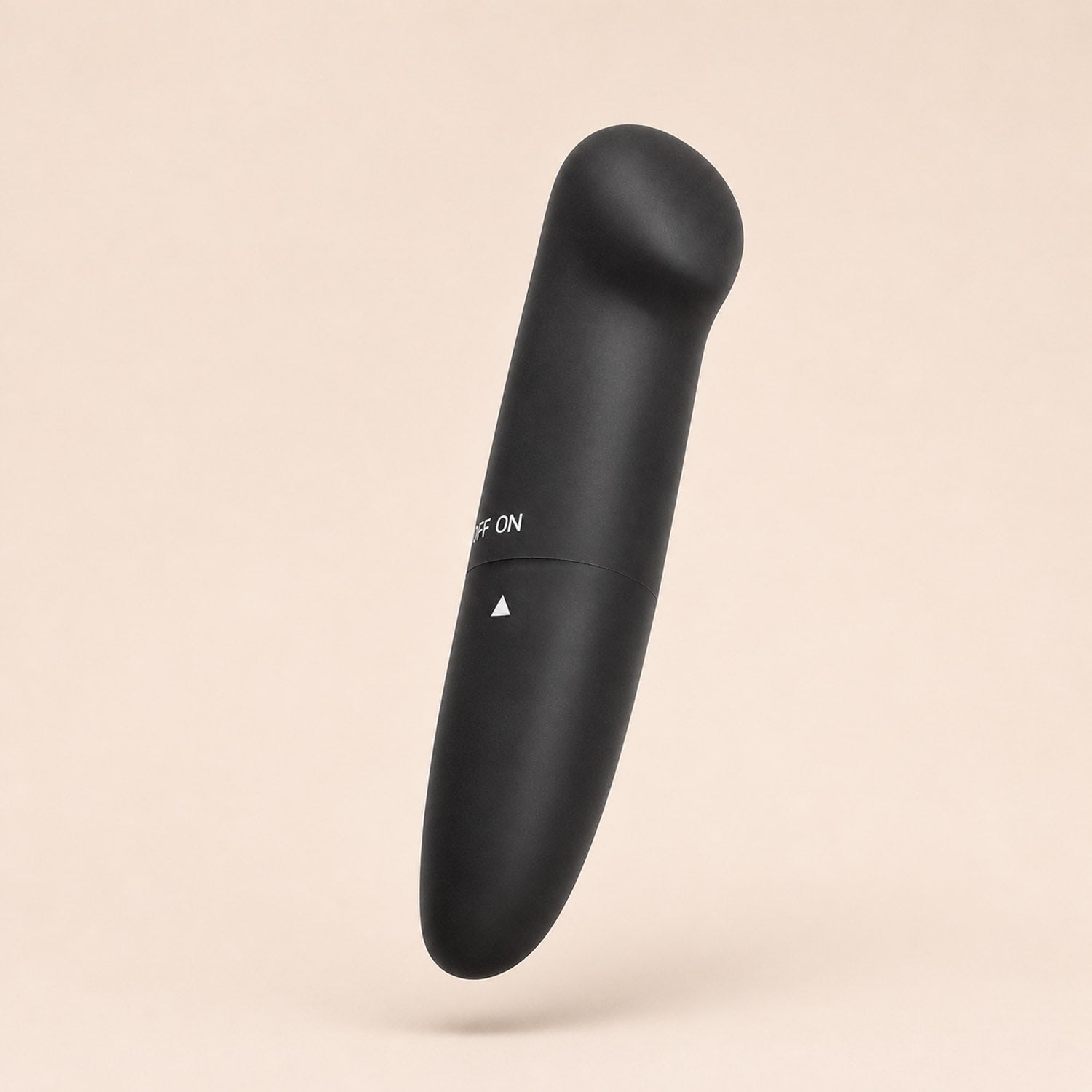Vibrador slim preto. Prazer feminino discreto